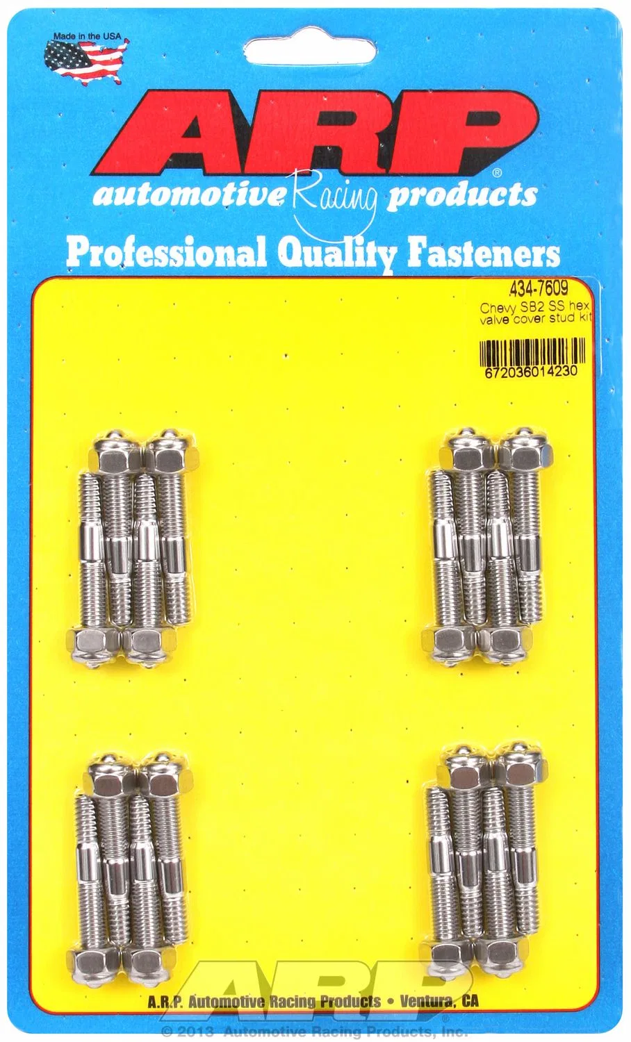 434-7609 – ARP Valve Cover Stud, For Use With Cast Aluminum Valve Cover 1.800 Inch Overall Length 1/4 Inch - 20 Threa...